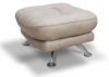 Axis Swivel Chair & Footstool by SofaHouse - Light Grey Footstool