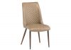 Adrano Taupe PU Dining Chair Front