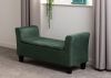 Amelia Storage Ottoman in Green by Wholesale Beds & Furniture Room Image