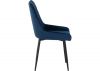 Sapphire Blue Velvet Avery Dining Chairs by Wholesale Beds & Furniture Side