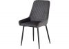 Treviso Dining Table + 4 Grey Avery Chairs by Wholesale Beds Grey Chair