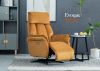 Evoque Amber Electric Reclining Swivel Chair by Annaghmore Foot