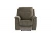 Havarti Fabric Electric Reclining 3 + 1 + 1 Sofa in Green 1 Seater