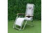 Zero Gravity Relaxer Chair in Light Grey