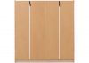 Nevada White Gloss 2-Door Sliding Wardrobe by Wholesale Beds & Furniture Back