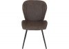 Quebec Brown Faux Leather Dining Chairs by Wholesale Beds & Furniture Front