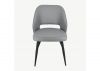 Sutton Light Grey PU Dining Chair by Balmoral Front