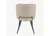 Sutton Mink PU Dining Chair by Balmoral Back
