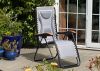 Zero Gravity Relaxer Chair in Light Grey by Mercers