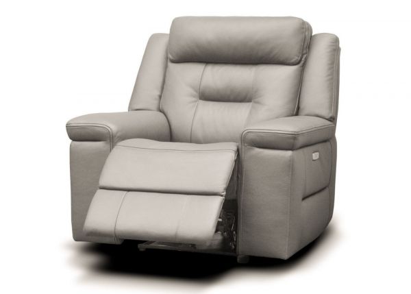 Osbourne Full Leather Sofa Range by SofaHouse - 3+2+1 Suite - Dark Grey