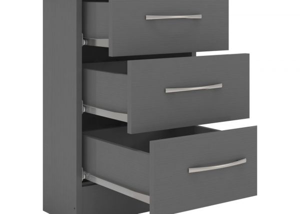 Nevada 3D Effect Grey 4 Piece Bedroom Furniture Set by Wholesale Beds & Furniture