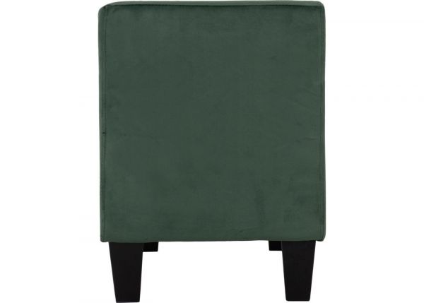Amelia Storage Ottoman in Green by Wholesale Beds & Furniture Side