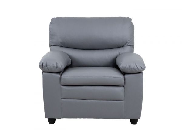 Andreas 3 + 1 + 1 Sofa Set in Grey by Derrys 1 Seater