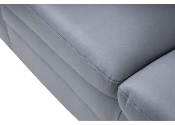 Andreas 2 Seater Sofa in Grey by Derrys Close Up