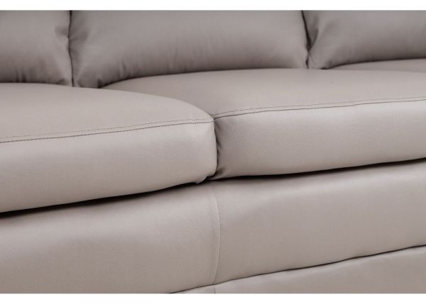 Andreas 2 Seater Sofa in Taupe by Derrys Close Up