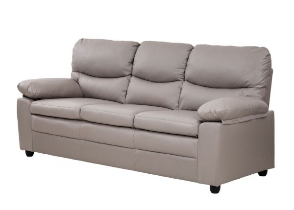 Andreas 3 Seater Sofa in Taupe by Derrys Side