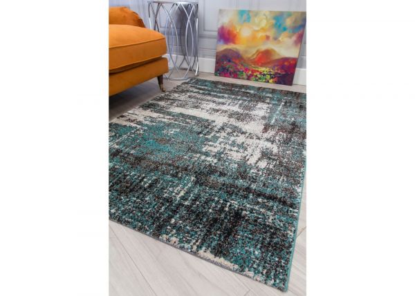 Callisto Accent Green 120cm x 170cm Rug by Home Trends Room