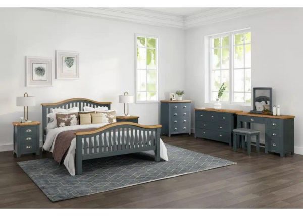 Capri Dark Bedroom Furniture Range