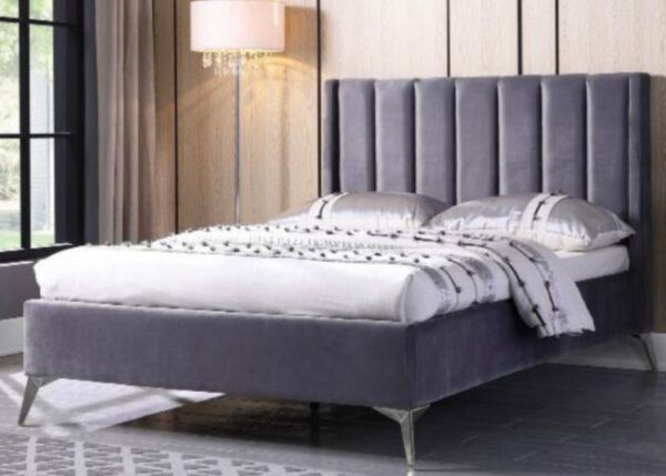 Clara Grey Bedframe by MPD - 4ft (Small Double)