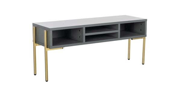 Madrid Grey & Gold Console Table by Vida Living