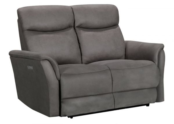 Mortimer Electric Reclining 2 Seater in Grey by Vida Living