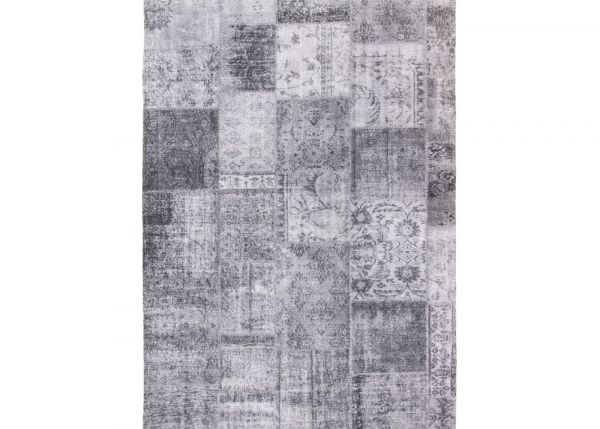 Modena Grey Patchwork Rug Range by Home Trends