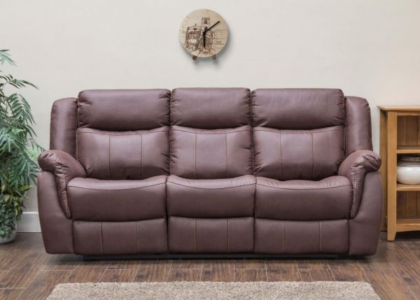 Walton Hazel Fabric 3-Seater Fully Reclining Sofa by Sofa House