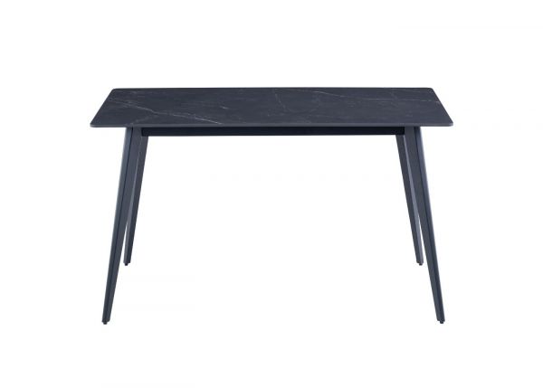 Isso Black 1.3m Dining Table