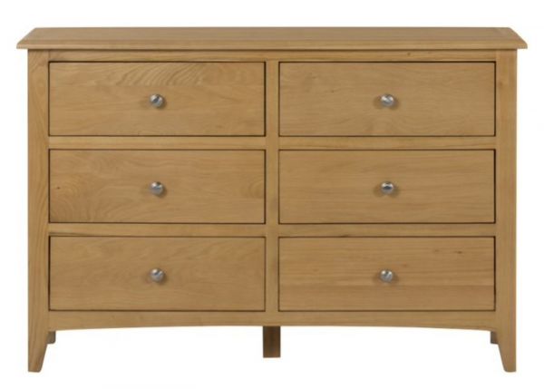 Kilkenny Oak 6 Drawer Chest by Annaghmore