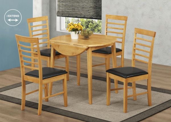 Hanover Round Drop-Leaf Dining Range by Annaghmore