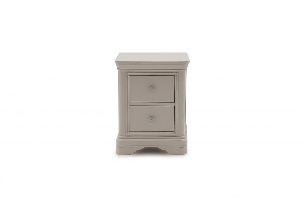 Mabel Bedside Table in Taupe by Vida Living 