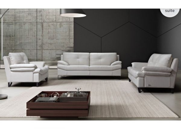 Pisa Mastic 3+2+1 Italian Leather Sofa Suite