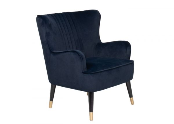 Jude Navy Accent Chair by Vida Living